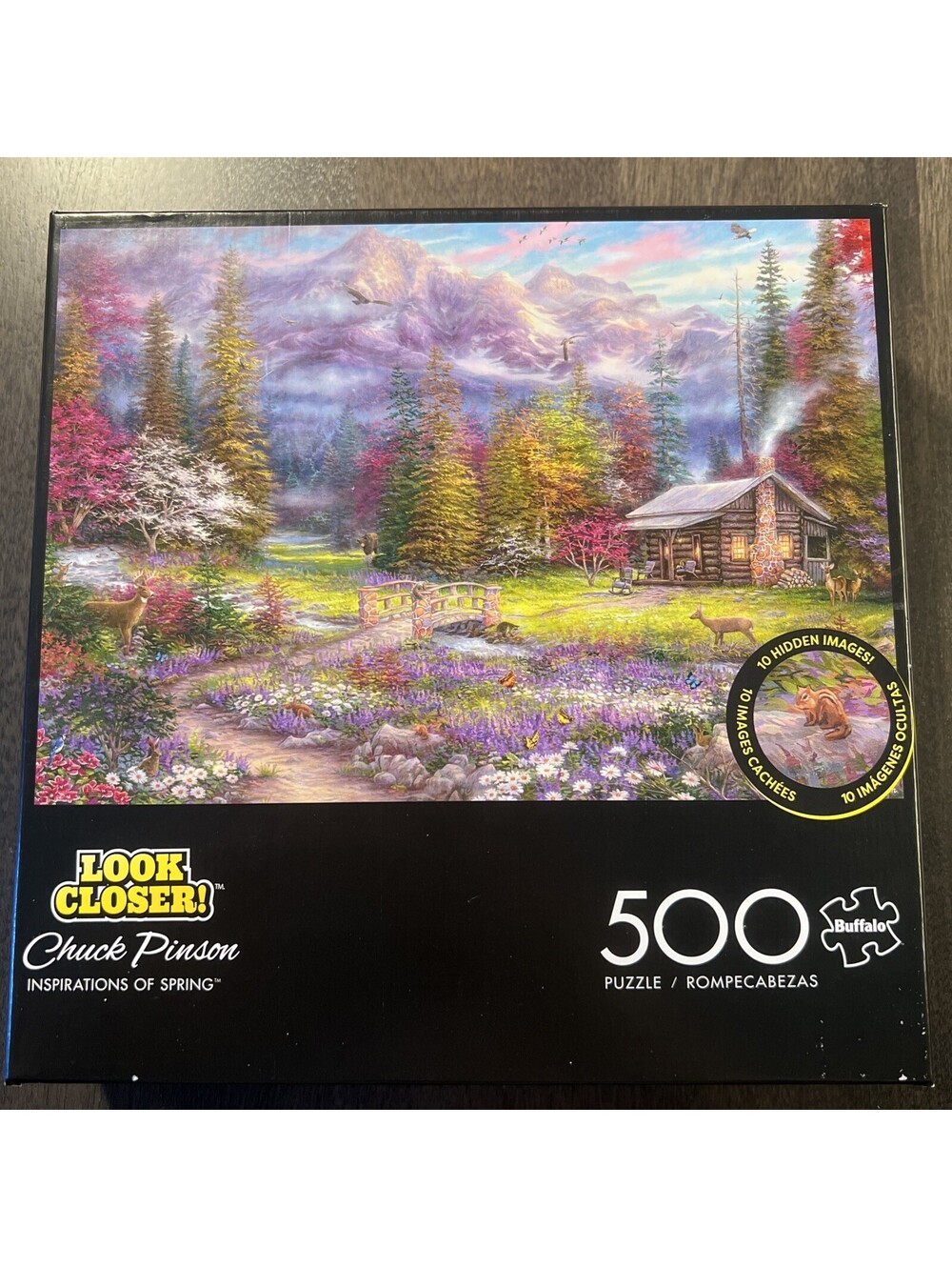 Chuck Pinson 500Pc Look Closer Inspirations of Spring 500 Piece Jigsaw Puzzle